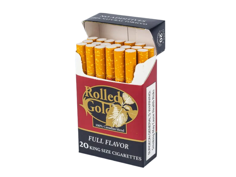 Rolled Gold Cigarettes