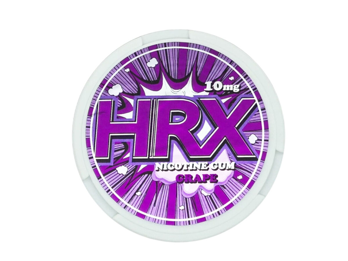 HRX Nicotine Gum Grape 10mg