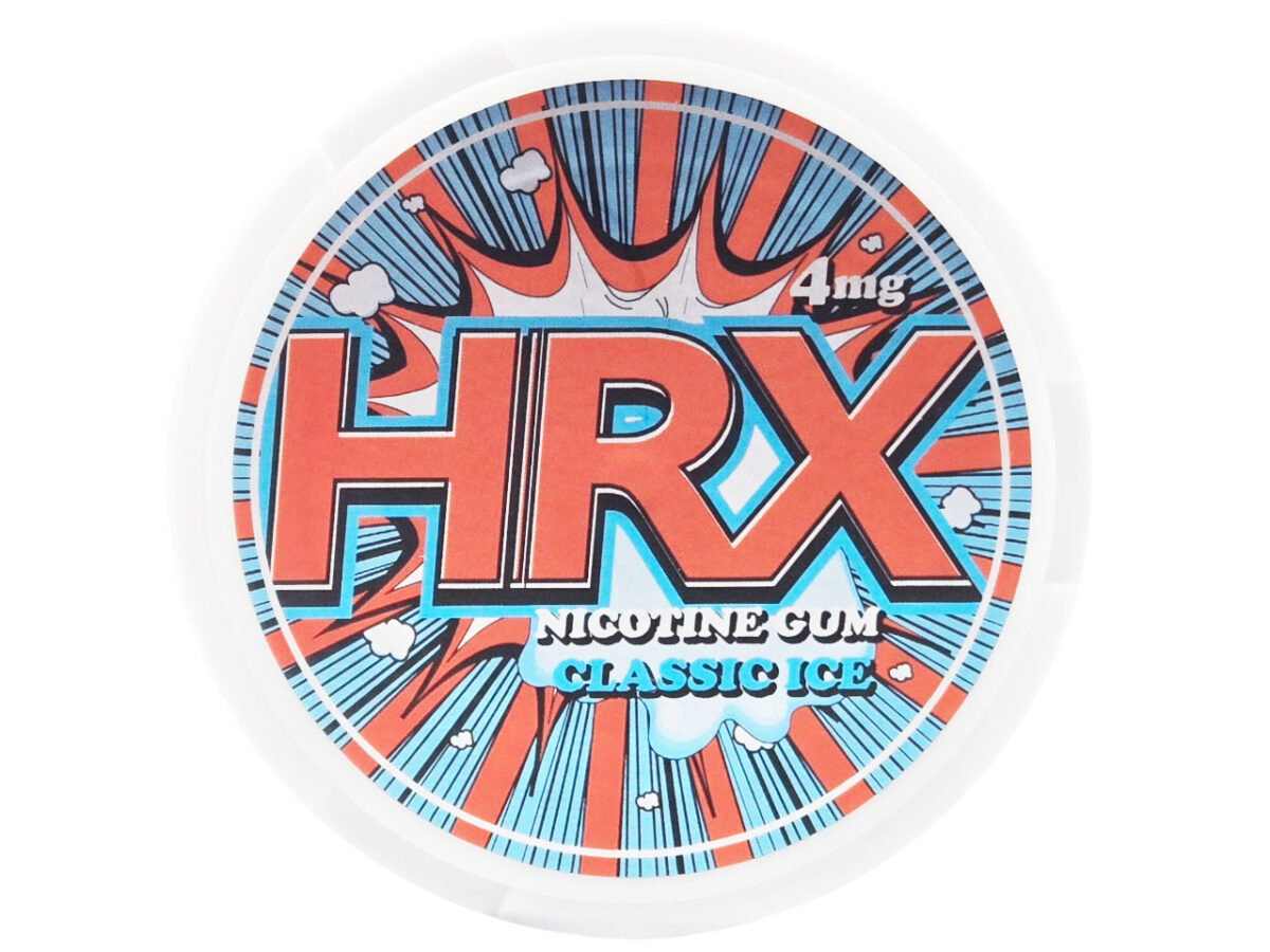HRX Nicotine Gum Classic Ice 4mg