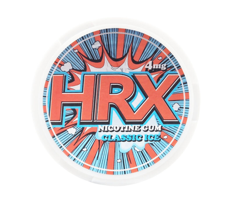 HRX Nicotine Gum Classic Ice 4mg