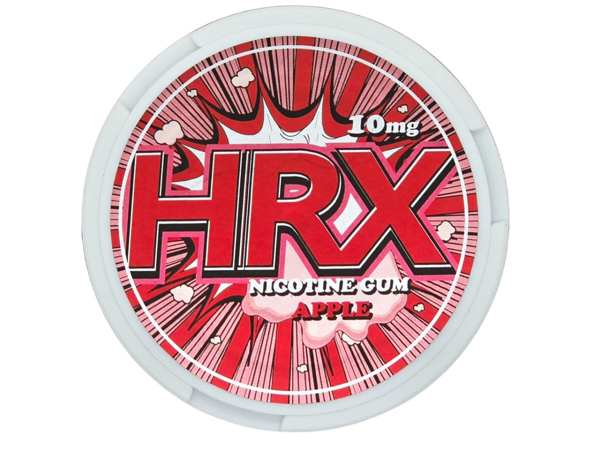 HRX Nicotine Gum Apple 10mg