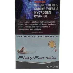Playfare Ultra Lights 20 Pack Cigarettes