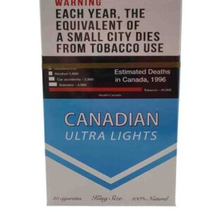 Canadian Classic Ultra Lights 20 Pack Cigarettes