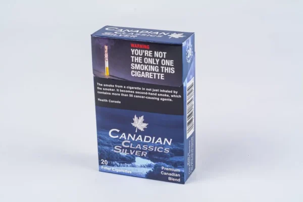 Canadian Classic Silver 20 Pack Cigarettes