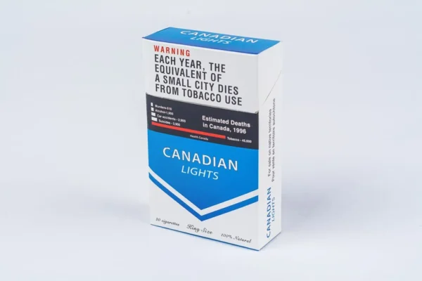 Canadian Lights 20 Pack Cigarettes