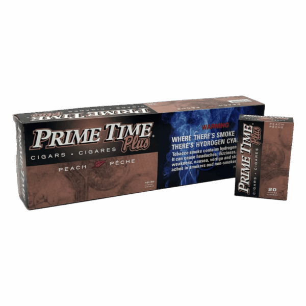 Prime Time Peach 20 Pack Cigars